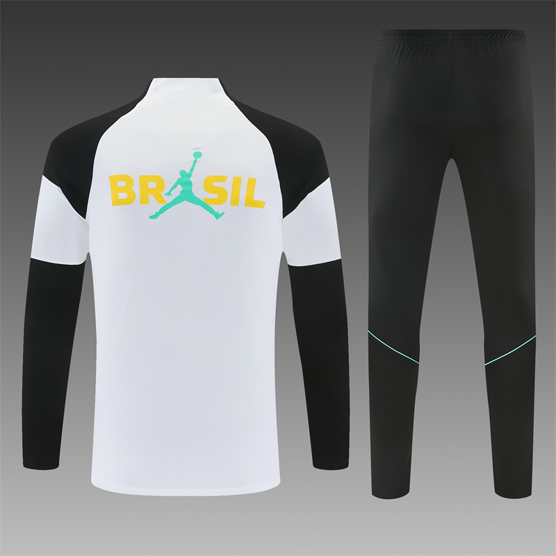 26/27 Jordan Brazil White Tracksuits