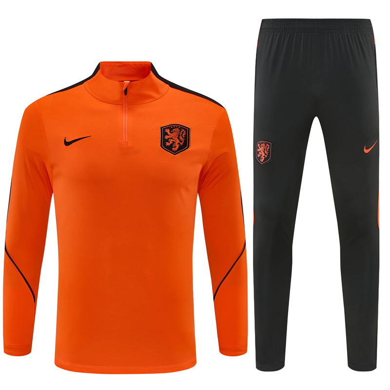 26/27 Netherlands Orange Tracksuits