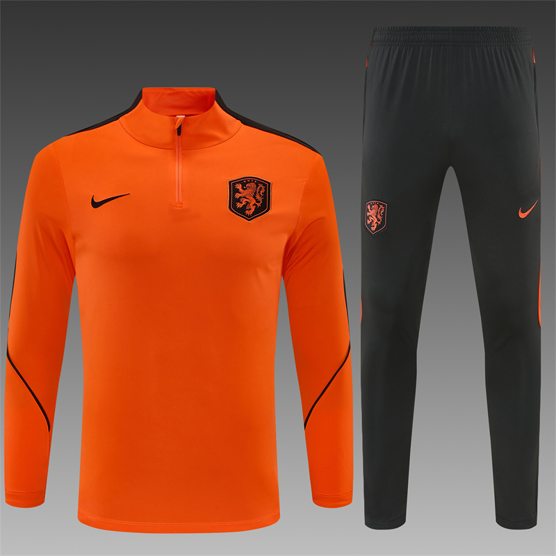 26/27 Netherlands Orange Tracksuits