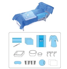 Disposable Surgical Angiography Drape Pack for Hospital