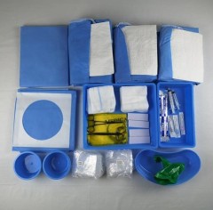 Disposable Surgical Angiography Drape Pack for Hospital