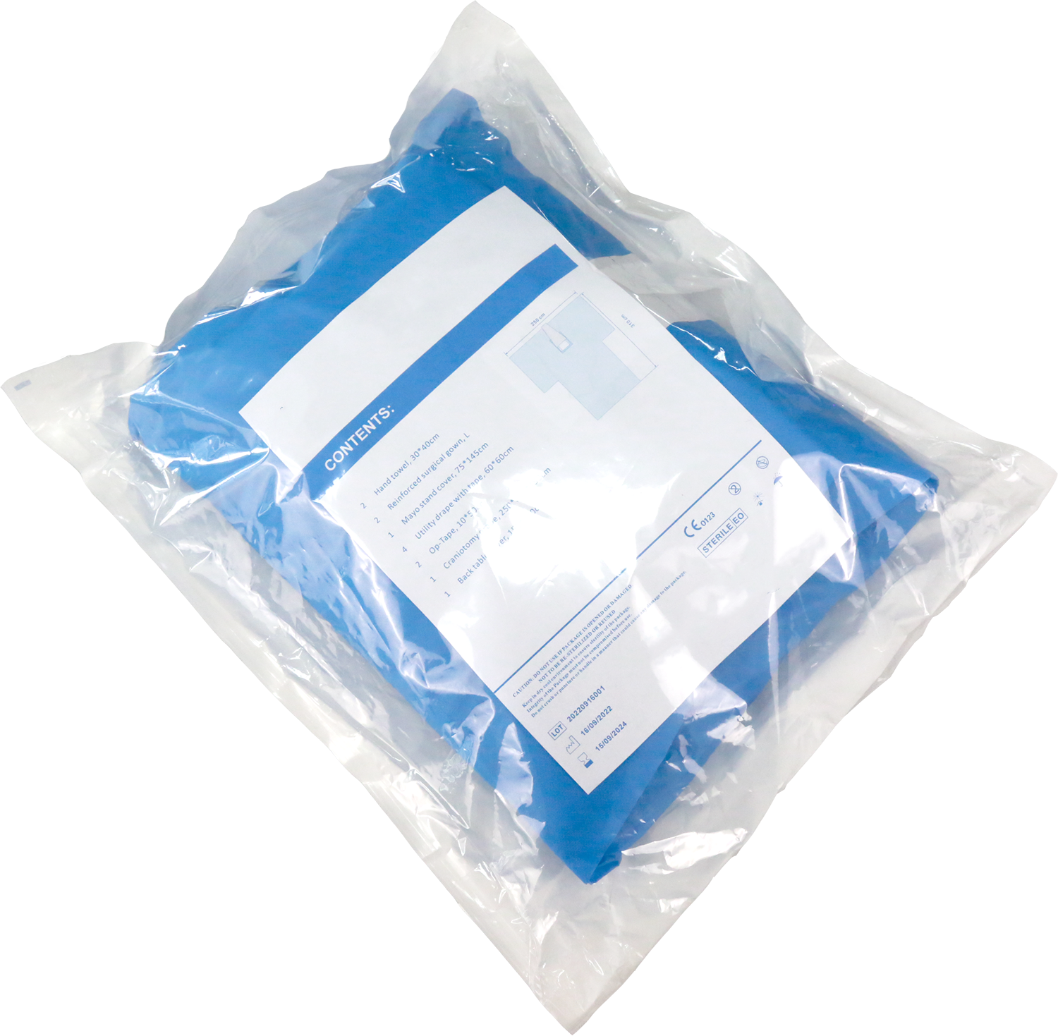 Disposable Craniotomy Surgical Drape Pack