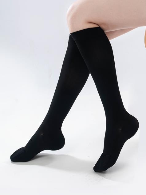 Nylon and Spandex Graduated Medical Compression Stockings Men Women Sports Socks