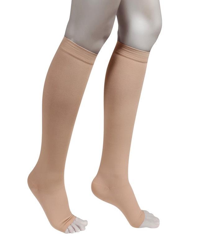 Nylon and Spandex Graduated Medical Compression Stockings Men Women Sports Socks