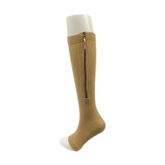 Nylon and Spandex Graduated Medical Compression Stockings Men Women Sports Socks