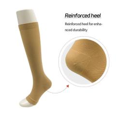 Nylon and Spandex Graduated Medical Compression Stockings Men Women Sports Socks
