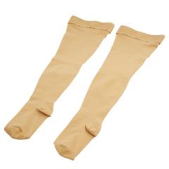 Nylon and Spandex Graduated Medical Compression Stockings Men Women Sports Socks