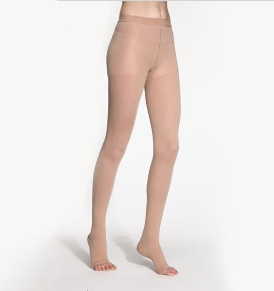 Nylon and Spandex Graduated Medical Compression Stockings Men Women Sports Socks