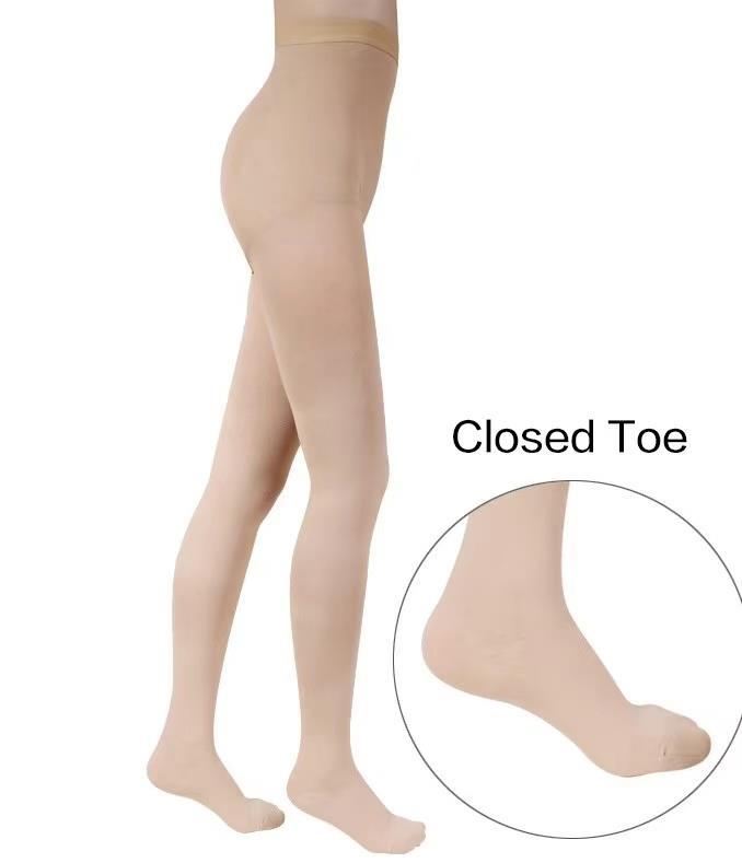 Nylon and Spandex Graduated Medical Compression Stockings Men Women Sports Socks