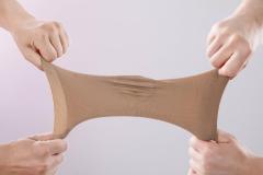 Nylon and Spandex Graduated Medical Compression Stockings Men Women Sports Socks