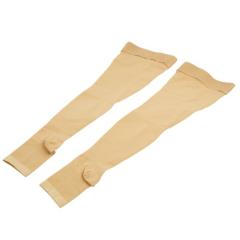 Nylon and Spandex Graduated Medical Compression Stockings Men Women Sports Socks