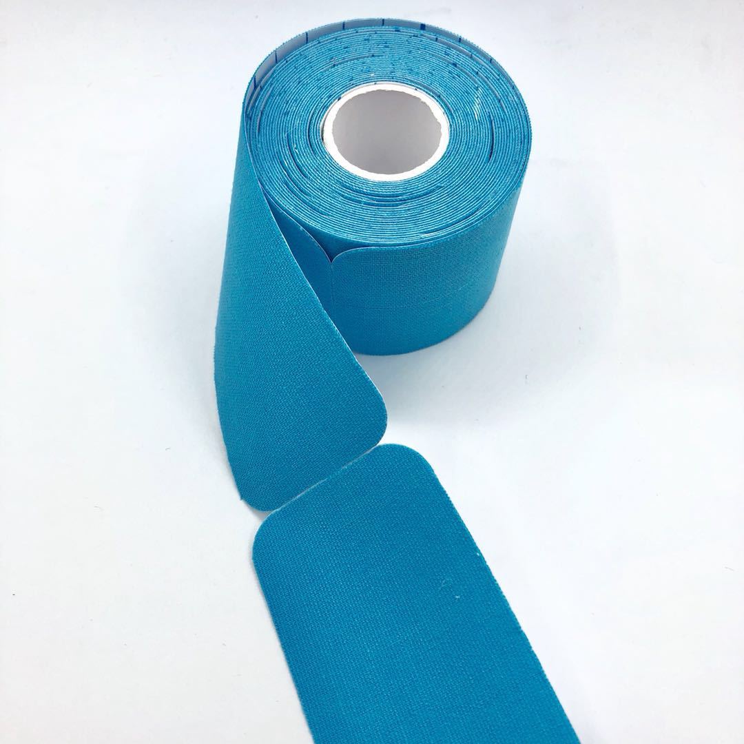 Sports coloured Kintape Waterproof Cotton Elastic Sports Kinesiology Muscle Tape Kinesiology Tape