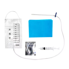 Disposable enema kit