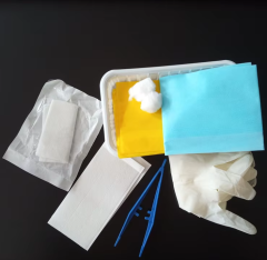 Disposable wound dressing pack