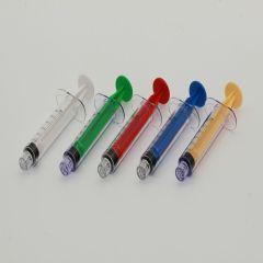 Disposable colored Control Syringes