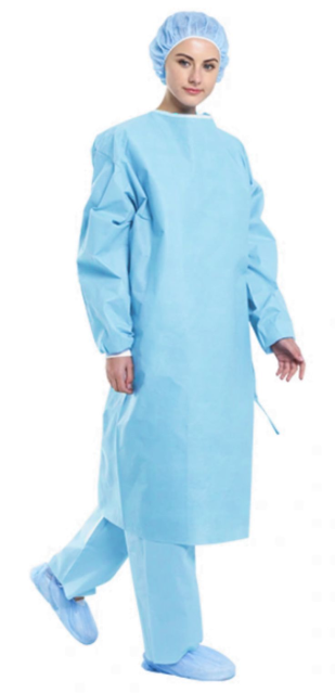 Spunlace Surgical  Gown
