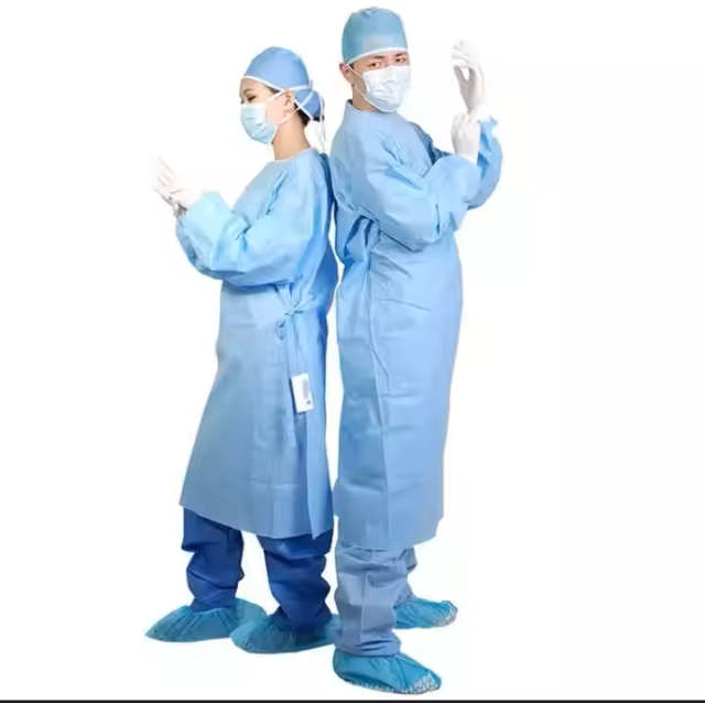 Spunlace Surgical  Gown