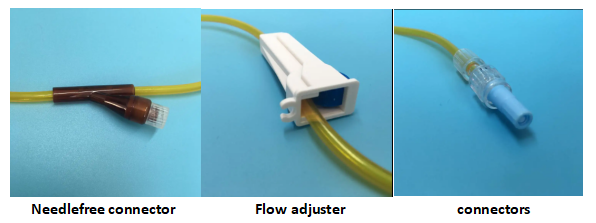 Disposable Light-Proof Infusion Set 99% UV Blockage Medical Consumables for Photosensitive Drugs