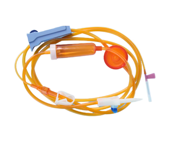 Disposable Light-Proof Infusion Set 99% UV Blockage Medical Consumables for Photosensitive Drugs