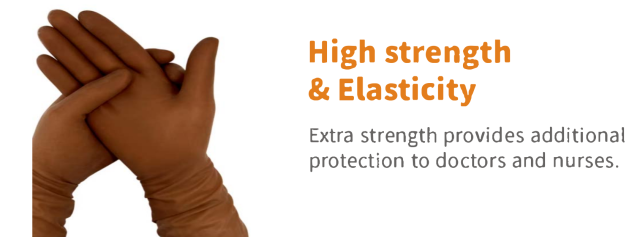 Gloves Latex Powder Free Medical Orthopaedic Latex Surgical Gloves