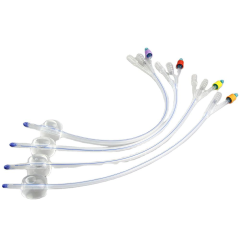 Three-Way Silicone Foley Catheter