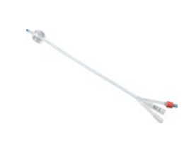 Three-Way Silicone Foley Catheter