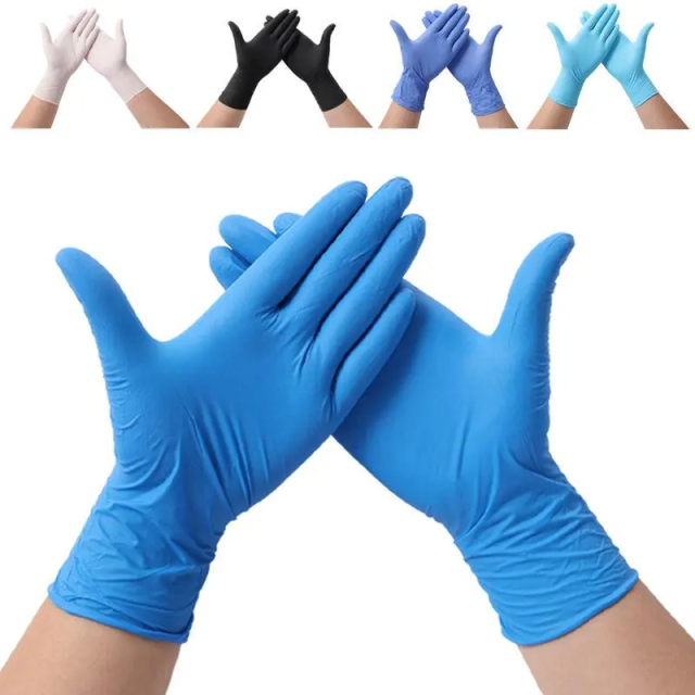 Powder Free Disposable Nitrile Gloves Examination Medical Gloves for Hospital