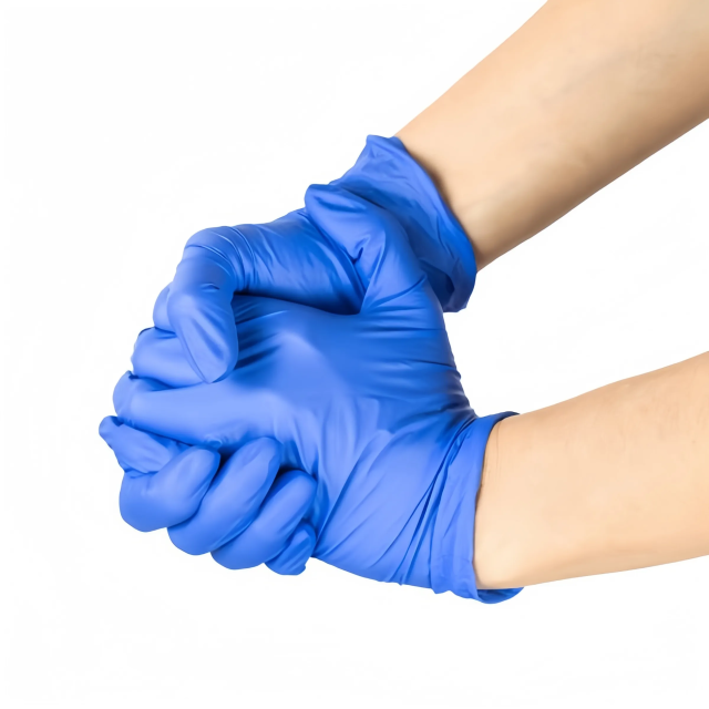 Powder Free Disposable Nitrile Gloves Examination Medical Gloves for Hospital