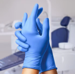 Powder Free Disposable Nitrile Gloves Examination Medical Gloves for Hospital