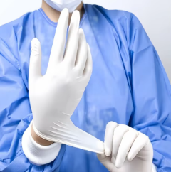 Powder Free Disposable Nitrile Gloves Examination Medical Gloves for Hospital