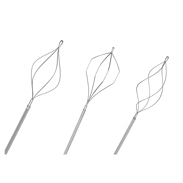 Disposable stone basket