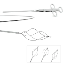 Disposable stone basket