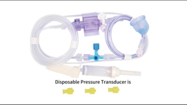 Disposable pressure transducer
