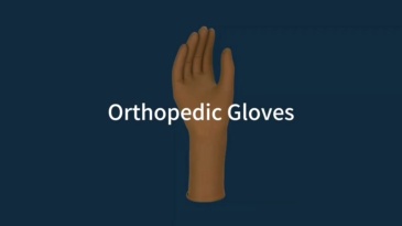 Gloves Latex Powder Free Medical Orthopaedic Latex Surgical Gloves