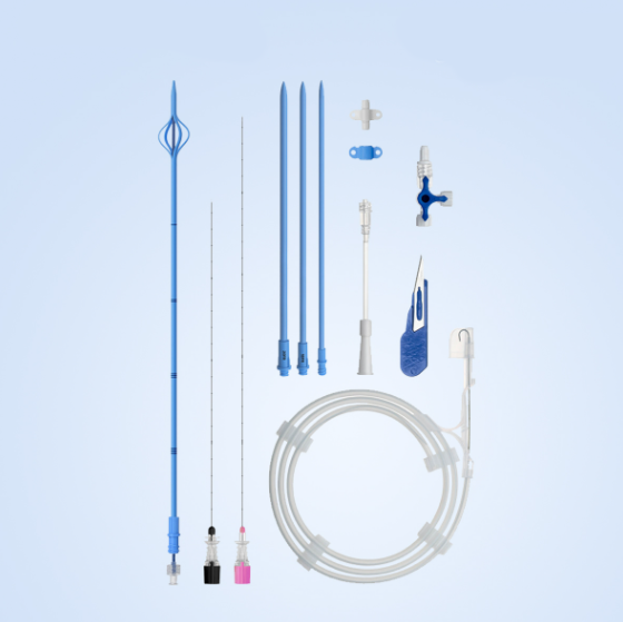 Malecot catheter kit