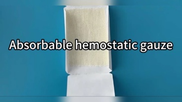 Absorbable Hemostatic Gauze
