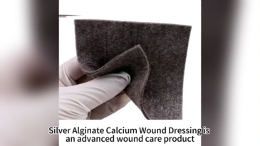 Sliver Calcium Alginate Wound Dressing