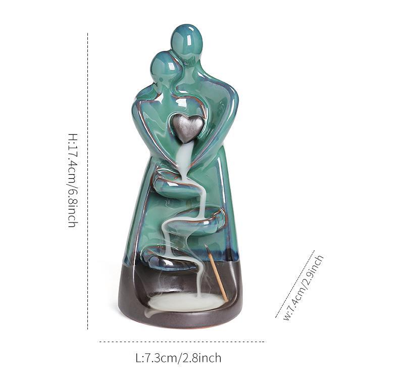Lover Backflow Incense Holder