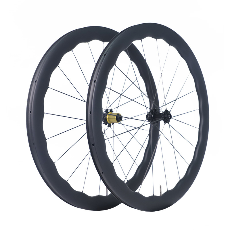 ProX C67DB Super Light Non-Paint Carbon Road Wheels Anti-Scratch Full Carbon Spoke Wheels