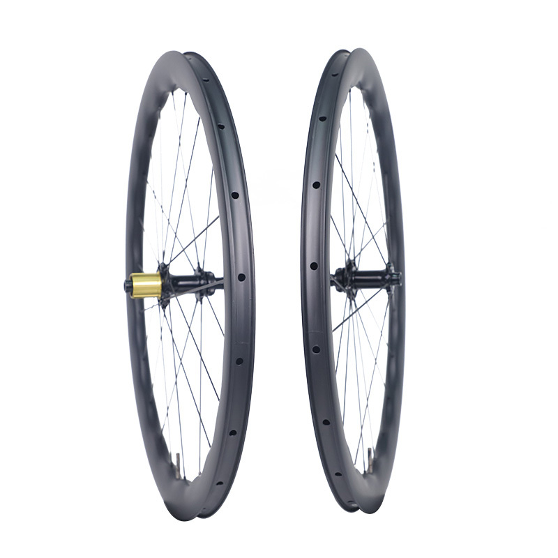 ProX C67DB Super Light Non-Paint Carbon Road Wheels Anti-Scratch Full Carbon Spoke Wheels