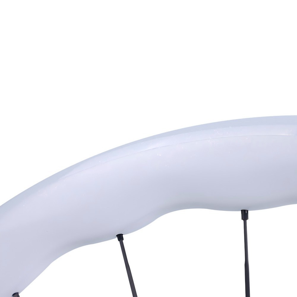 ProX C67DB Super Light Pearl White Carbon Road Wheels Anti-Scratch Full Carbon Spoke Wheels