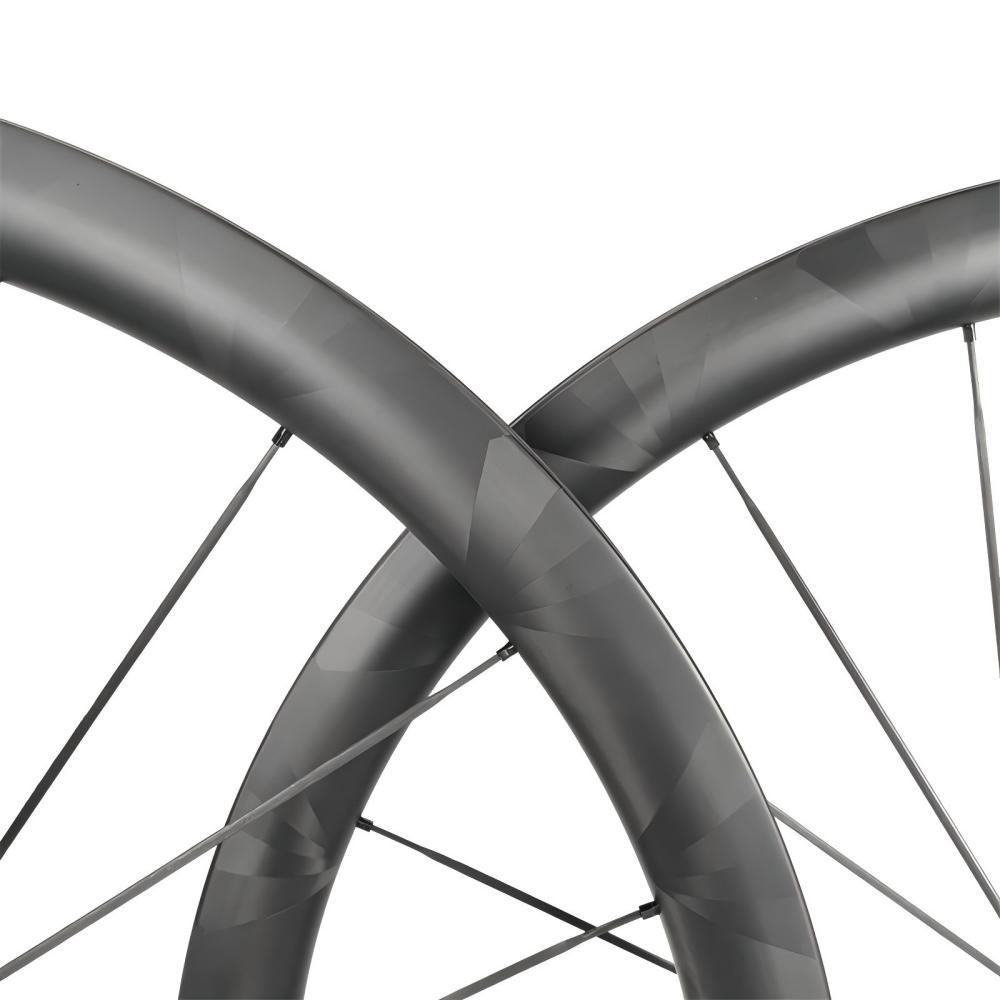 ProX C67DB Butterfly Weave Disc Brake Full Carbon Spoke Carbon Road Wheels