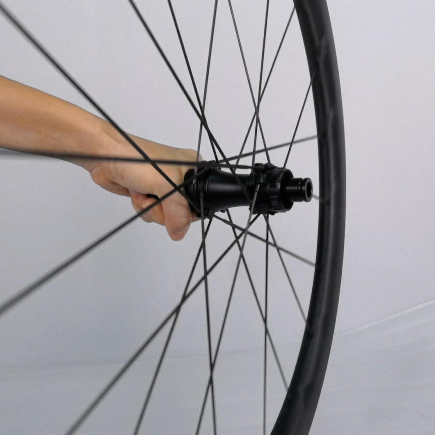 ProX C67DB Super Light Non-Paint Carbon Road Wheels Anti-Scratch Full Carbon Spoke Wheels