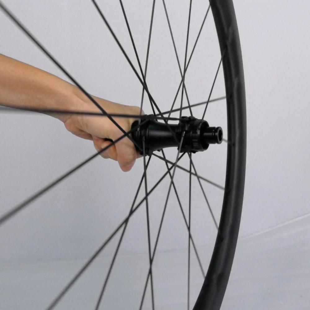 ProX C67DB Super Light Non-Paint Carbon Road Wheels Anti-Scratch Full Carbon Spoke Wheels