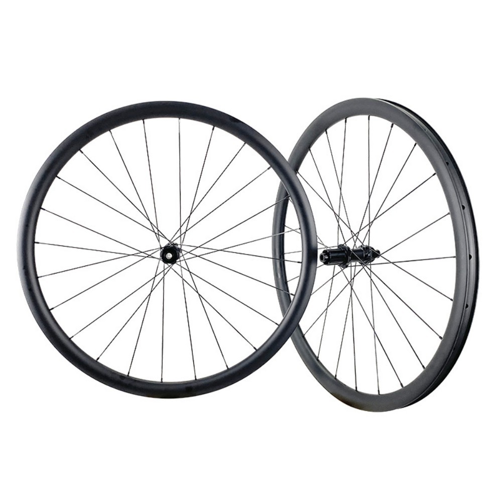 ProX C52DB 25mm Wide Disc Brake Carbon Clincher Rims 700C Road Rim Tubeless Read