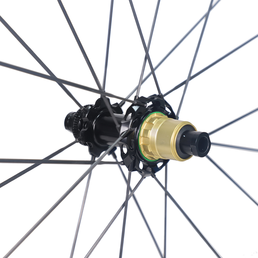 ProX C67DB 700C Wide Disc Brake Full Carbon Spoke Carbon Road Wheels