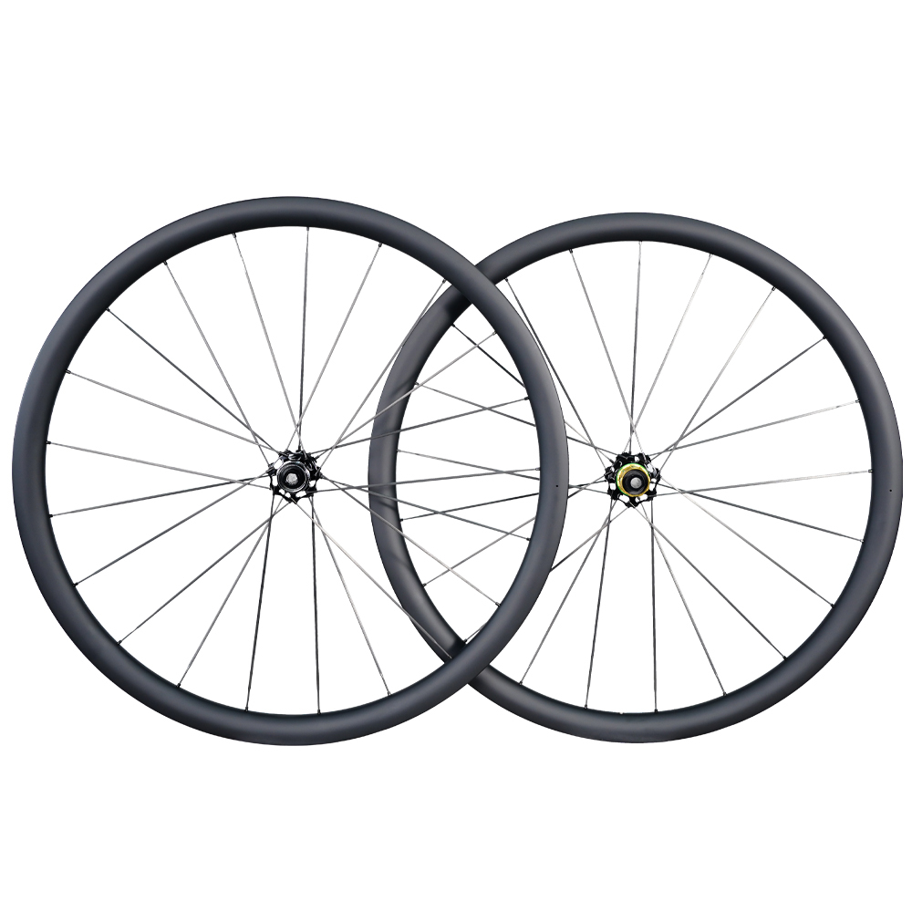 ProX C67DB Super Light Disc Brake Full Carbon Spoke Carbon Road Wheels