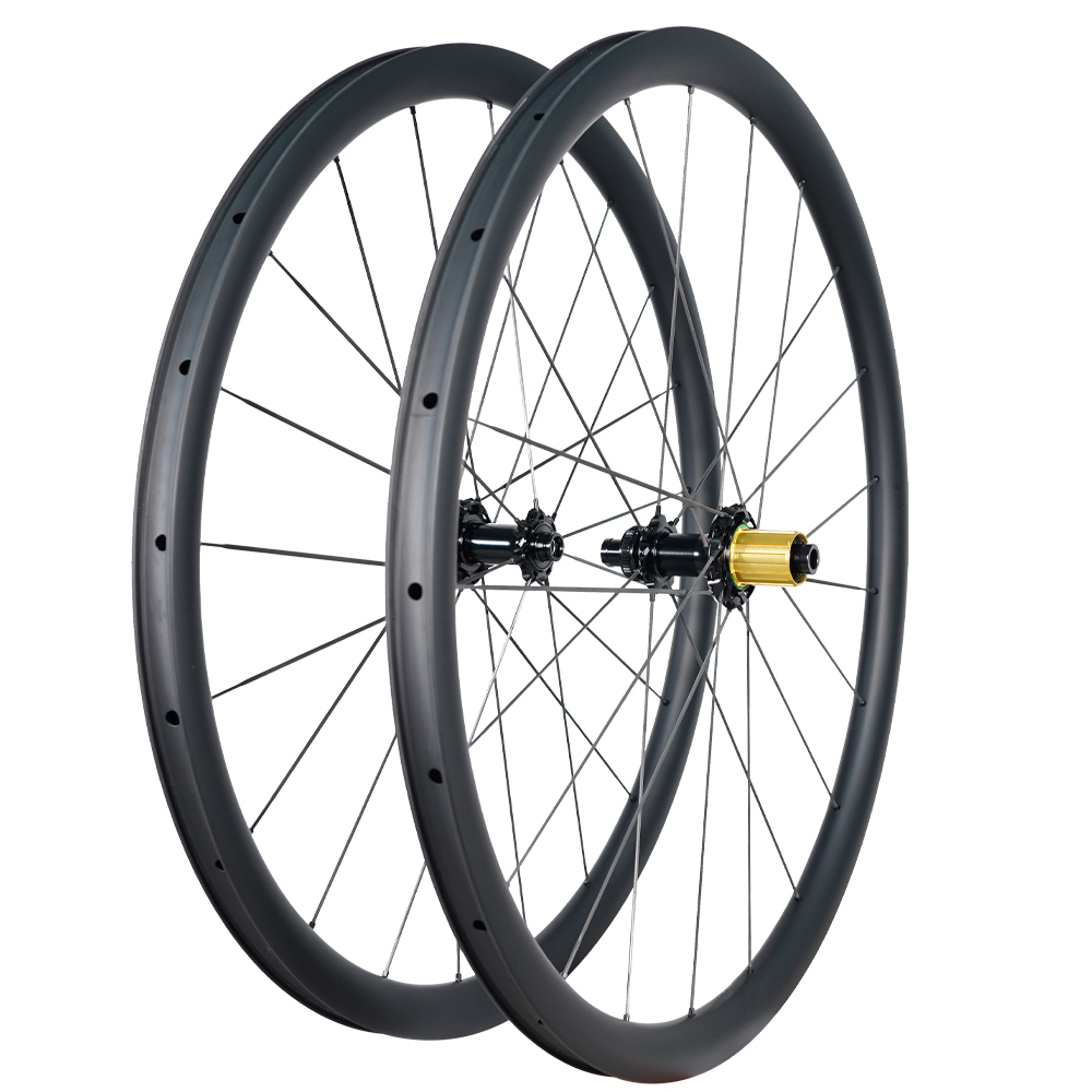 ProX C67DB Super Light Disc Brake Full Carbon Spoke Carbon Road Wheels