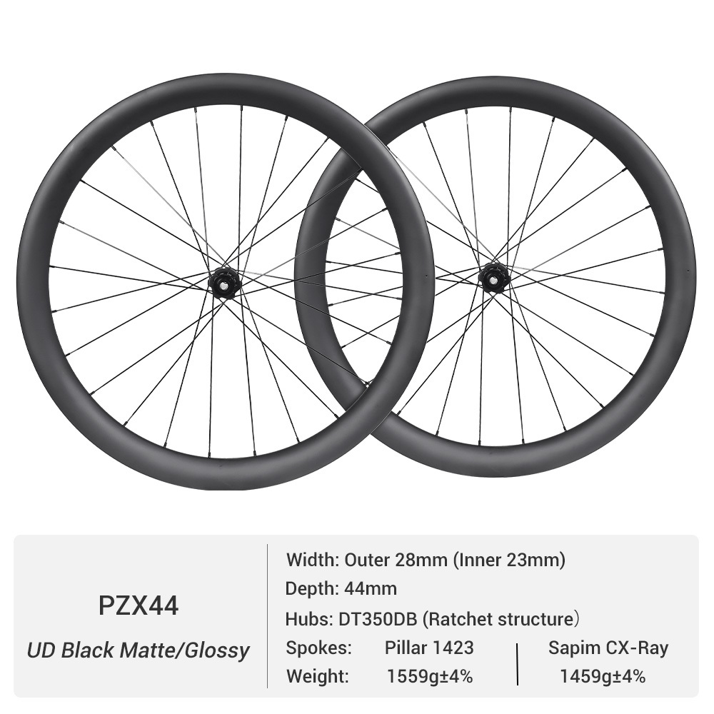 ProX DT350 Gravel Carbon Wheels | Tubeless-Ready Wheelset Built for Gravel Adventures