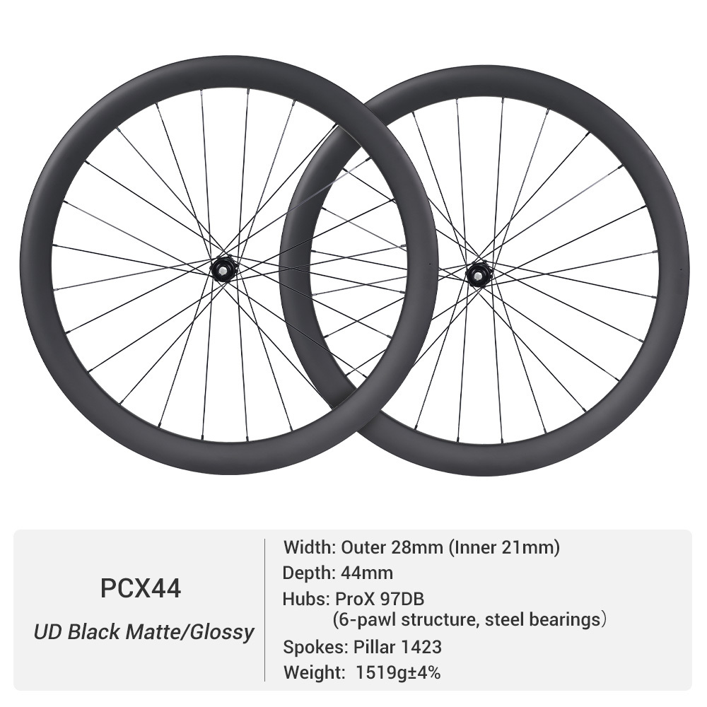 ProX 97DB Budget Gravel Wheels | 700C Tubeless-Ready Carbon Wheels For Everyday Riding
